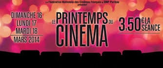 Le Printemps du cinéma 2014