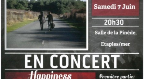 Concert du groupe "Happiness". 