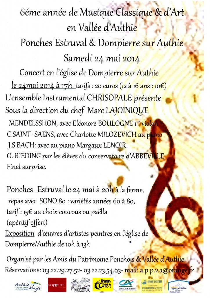 24 05 ponches 6eme annee de Musique Classique