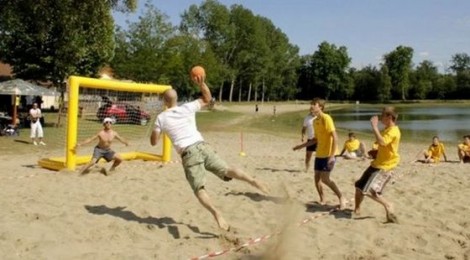 Manifestations USEP sur la plage. 