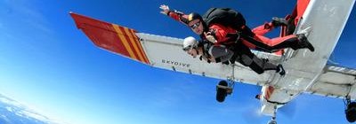 Baptêmes de saut en parachute 