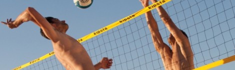Tournoi adulte de Beach volley.