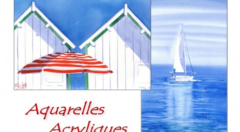 Stage d’aquarelle avec Pascale Delhaye, artiste peintre