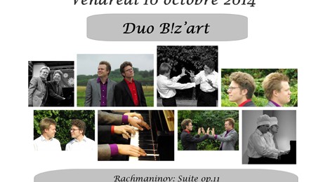 Concert du duo de pianistes Belges "Duo'Biz'Art".