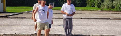 Concours de pétanque en doublettes