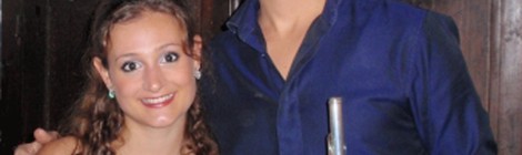 Concert duo harpe et flûte.