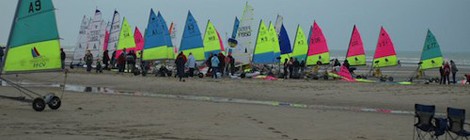 Course de chars à voile