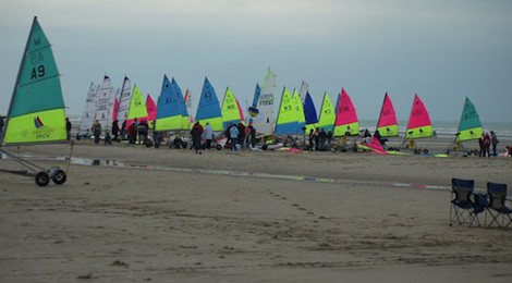 Course de chars à voile