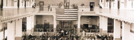"Ellis Island, une histoire du rêve américain".
