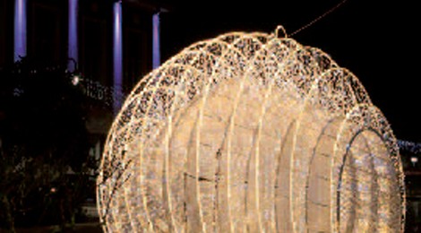 Illuminations de Noël jusqu'au 2 janvier.