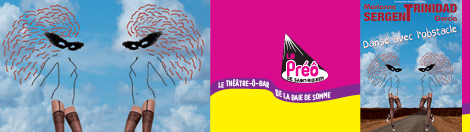 Le Théâtre-Ô-bar de la baie de Somme présente... Comédie à deux "Danse avec l’obstacle"