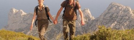 "Le Tour de France à Pieds : paysages, découvertes et rencontres". 