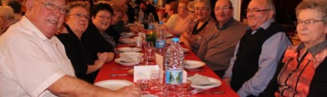 Repas des aînés organisé le CCAS.