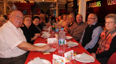 Repas des aînés organisé le CCAS.