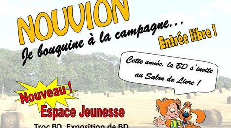 Salon du livre des enfants et des grands "Nouvion, je bouquine à la campagne…"