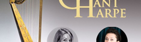 Concert de Marie Vasconi au chant et Marion Lénart à la harpe.