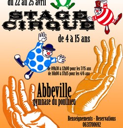 Stage de cirque avec l’association Les Mains Goch’