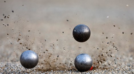 Concours de pétanque