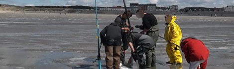 Initiation au surf-casting