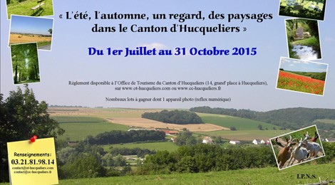 Concours Photos "L'été, l'automne, un regard, des paysages dans le Canton d'Hucqueliers"