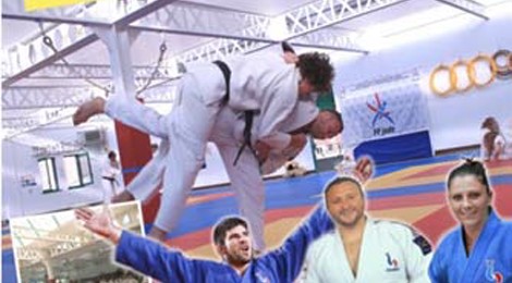 Stage de judo avec les champions Cyrille Maret et Marine Richard
