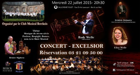 Concert de l'Orchestre Excelsior...