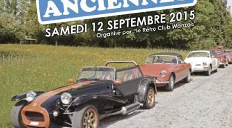 Rassemblement de voitures anciennes