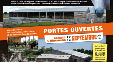Portes Ouvertes au Centre équestre Equi-libre