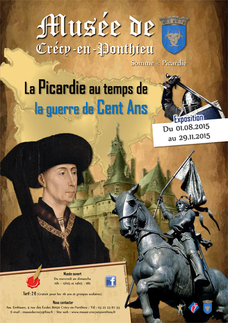 crecy affiche Picardie 100 ans