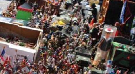 Brocante du quartier de la gare par les commerçants du quartier