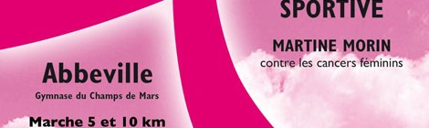 Manifestation sportive "Martine Morin" contre les cancers féminins