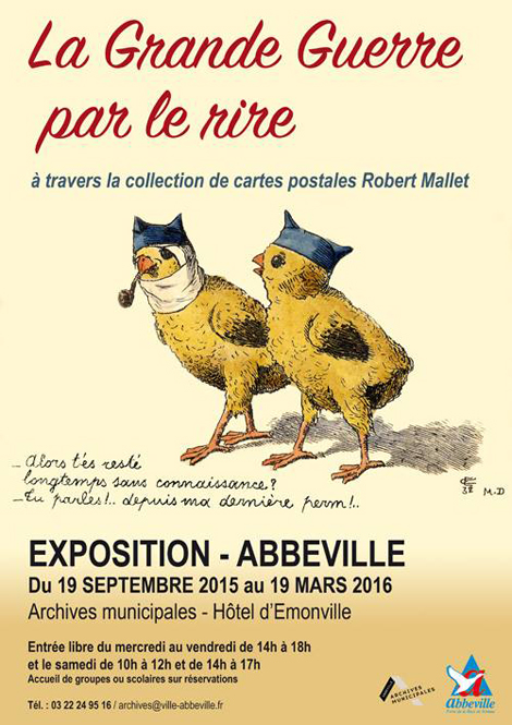 abbeville la grande guerre par le rire