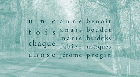 Une fois chaque chose