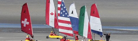 Char à voile Course de ligue Nord Pas de Calais Picardie