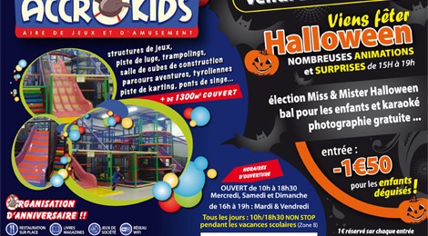 Halloween à Accrokids !