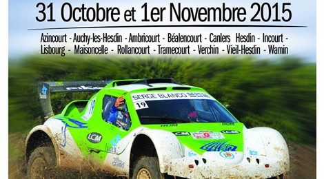 1er édition du rallye des 7 Vallées d’Artois.
