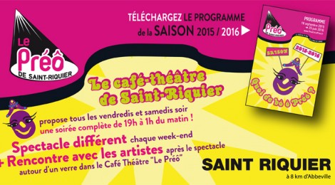 Nouvelle Saison Culturelle au Café-Théâtre Le Préo ...