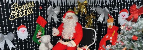 Le Père Noël est dans votre Carrefour Contact !