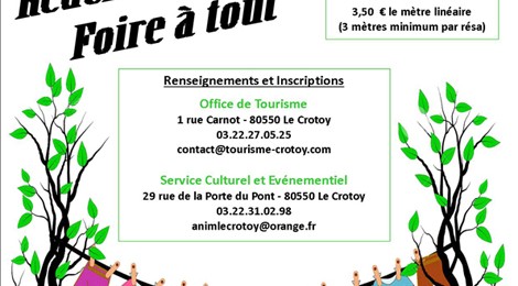 Réderie, Brocante, Foire à tout