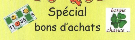 Loto quine spécial bons d’achats