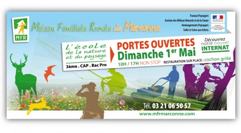 Portes Ouvertes à la MFR de Valfosse.