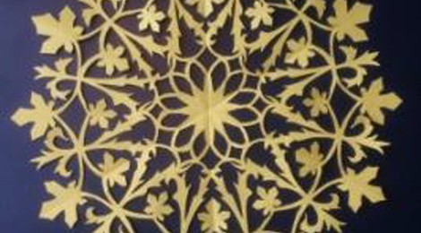 Paysages découpés, l’art de kiri-é par Kôji Yoda