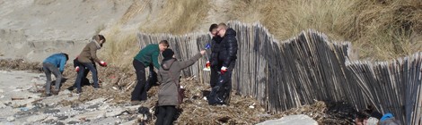 Nettoyage de la plage