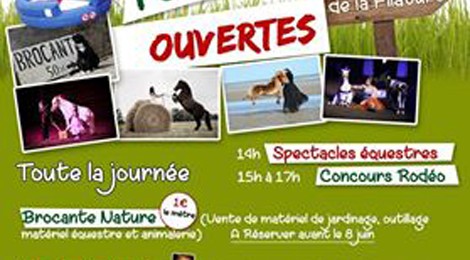 Porte ouverte sur le site de la filature