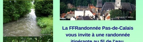 Itinérance La Canche de sa source à la mer