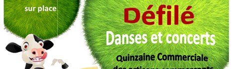 Concours agricole, brocante et défilé, danses et concerts