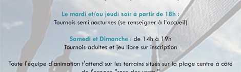 Opération Volley Vacances