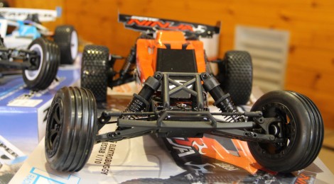 Démonstration de voitures radiocommandées