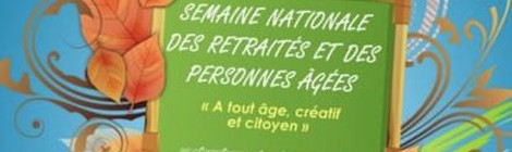 Semaine Nationale des Personnes Agées
