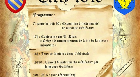 Anniversaire de la Bataille de Crécy-en-Ponthieu